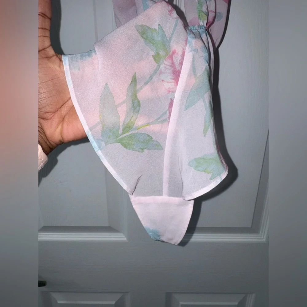Victoria’s Secret DREAM ANGELS Peony Chiffon Halter Teddy!